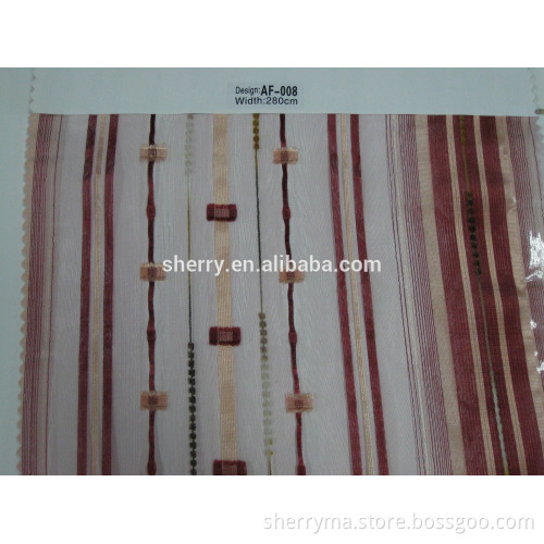 hett sälja 100% poly tvåfärgat satin jacquard 300 CM gardintyg för sängkläder
